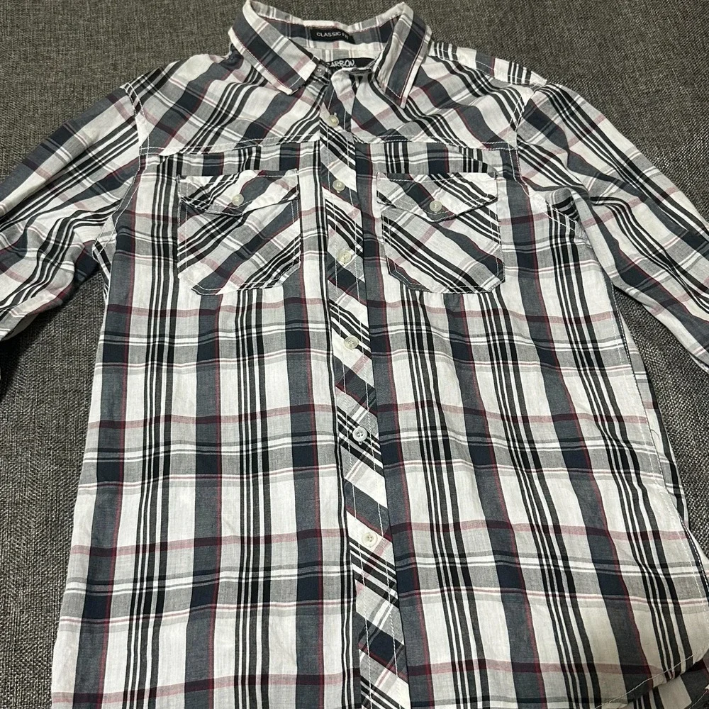Men's Carbon Classic Fit Size S Long Sleeve‎ Shirt